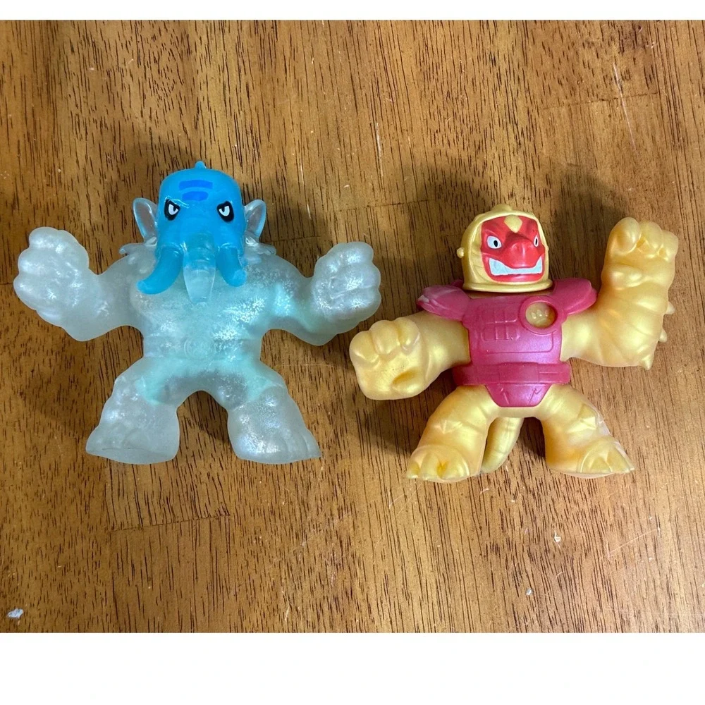 Heroes of Goo Jit Zu Lot Galaxy Attack Sun Fire Blazagon Dino X-Ray Smashadon